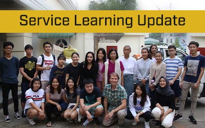 Service Learning – On the Right Track