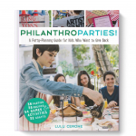 Why just party when you can party with a purpose? This creative DIY guide gives readers what they need to know—from inspiration to how-tos—to incorporate philanthropy into one’s social life. It includes party ideas and plans, event checklists, recipes, crafts, personal stories, and brief profiles of causes readers should know about. Organized by month of the year, the book features thirty-six PhilanthroParty concepts paired with vibrant photography and colorful design, to get kids and teens started. Great for Middle and High School students.