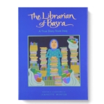 In the Spring of 2003, Alia Muhammad Baker was the city of Basra’s real-life librarian. She was the keeper of cherished books and her library was a haven for community gatherings. But with war imminent in Basra, Iraq, what could this lone woman do to save her precious books? With lyrical, spare text and beautiful acrylic illustrations, Jeanette Winter shows how well she understands her young audience. This true story of one librarian’s remarkable bravery reminds us all how, throughout the world, the love of literature and the respect for knowledge knows no boundaries. Recommended for Elementary students.