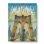 After passing a city museum many times, a boy finally decides to go in. He passes wall after wall of artwork until he sees a painting that makes him stop and ponder. Before long the painting comes to life and an afternoon of adventure and discovery unfolds, changing how he sees the world ever after. Great for Elementary students.