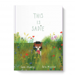 Sadie is a little girl with a big imagination. In her imagination, she has lived under the sea and also raised by wolves. She has had adventures in wonderland and visited the world of fairytales. She whispers to the dresses in her closet and talks to birds. She has wings that take her anywhere she wants to go, but that always bring her home again. She likes to make things -- boats out of boxes and castles out of cushions. But more than anything Sadie likes stories, because you can make them from nothing at all. Great for Elementary students.