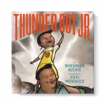 Thunder Boy Jr. wants a normal name...one that's all his own. Dad is known as big Thunder, but little thunder doesn't want to share a name. He wants a name that celebrates something cool he's done like Touch the Clouds, Not Afraid of Ten Thousand Teeth, or Full of Wonder. But just when Little Thunder thinks all hope is lost, dad picks the best name...Lightning! Their love will be loud and bright, and together they will light up the sky. Great for Elementary students.
