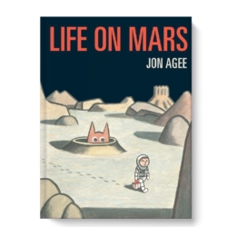 A young astronaut is absolutely sure there is life to be found on Mars. He sets off on a solitary mission, determined to prove it. But when he arrives, equipped with a package of cupcakes as a gift, he sees nothing but a barren planet. Finally, he spies a single flower and packs it away to take back to Earth as proof that there is indeed life on Mars. But as he settles in for the journey back home, he discovers that someone has eaten them all! Who did it? Great for Elementary students.
