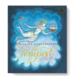 Ariel is a spirit of the air who can fly, ride on clouds, and glow bright as fire. When his master, the magician Prospero, is overthrown by his brother as the Duke of Milan, Ariel joins Prospero and his baby daughter on a journey that will bring them to a beautiful island ruled by the monstrous Caliban — and to a series of events that cause a vengeful storm. Great for Middle School students.