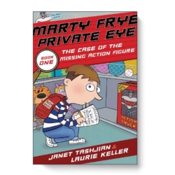 Marty Frye is not your ordinary sleuth. Marty Frye is a poet detective--he makes up rhymes as he solves small crimes. When his friend Emma's diary is missing, Marty is on the case. When Katie's flour is nowhere to be found, Marty tracks it down. And when the brand-new Action Chuck figures mysteriously vanish from the toy store, Marty unravels the mystery. Will there ever be a case too hard for Marty to solve? Or a word too impossible to rhyme? Great for Middle School students.