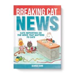 Cats reporting on the news that matters to cats with stories such as The Vacuum Cleaner Is Back!, The Woman Is Cooking Bacon!, and The Ceiling Cats Are Everywhere Tonight! Cynical, no nonsense Elvis and shy, sweet, sensitive Puck are the reporter kitties in the field, while the jokester Lupin serves as anchor cat. Great for Middle School students.
