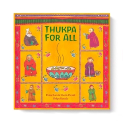 Tsering can’t wait to taste his grandmother’s delicious noodle soup, called Thukpa. He invites a string of friends and neighbours home. But as preparations get underway, there is a power cut and the house is plunged into darkness. Will Abi be able to put together the much-anticipated Thukpa? Told from a blind child’s perspective, this tale is accompanied by stunning and heart-warming illustrations. Great for Elementary students.