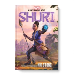 Shuri is a skilled martial artist, and a master of technology. But, she's also a teenager. And a princess. This story follows Shuri as she sets out on a quest to save her homeland of Wakanda. For centuries, the Black Panther has gained his powers through the juices of the Heart-Shaped Herb. Much like Vibranium, the Heart-Shaped Herb is essential to the survival and prosperity of Wakanda. But something is wrong. The plants are dying. No matter what the people of Wakanda do, they can't save them. And their supply is running short. It's up to Shuri to travel from Wakanda in order to discover what is killing the Herb, and how she can save it. Great for Middle School students.