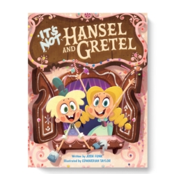 Hansel and Gretel will not listen to their storyteller. For one thing, who leaves a trail of bread crumbs lying around, when there are people starving? Not Hansel, that’s for sure! And that sweet old lady who lives in a house made of cookies and candy? There’s no way she’s an evil witch! As for Gretel, well, she’s about to set the record straight―after all, who says the story can’t be called Gretel and Hansel? Great for Elementary students.