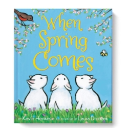 Before spring comes, the trees are dark sticks, the grass is brown, and the ground is covered in snow. But if you wait, leaves unfurl and flowers blossom, the grass turns green, and the mounds of snow shrink and shrink. Spring brings baby birds, sprouting seeds, rain and mud, and puddles. You can feel it and smell it and hear it—and you can read it in this book too! Great for Elementary students.