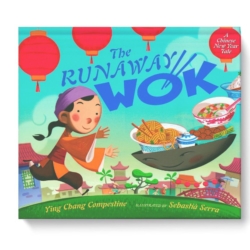 On Chinese New Year's Eve, a poor man who works for the richest businessman in Beijing sends his son to the market to trade their last few eggs for a bag of rice, but instead, he brings home an empty, but magic, wok that changes their fortunes forever. Great for Elementary students.