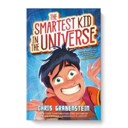 Jake's middle school is about to be shut down--unless someone can figure out how to save it. When Jake spies a bowl of jellybeans at the hotel where his mom works, he eats them. But those weren't just jellybeans, a scientist at his mom's conference is developing the world's first ingestible information pills. That’s what he ate. Before long, Jake is the smartest kid in the universe. When word gets out about this new genius, people want him. The government. The corporations. Not all of them are good people! Can Jake navigate the ins and outs of his newfound geniusdom to save his school? Great for Middle School students.