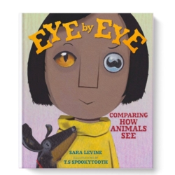 What kind of animal would you be if you had eight eyes? Or if your pupils were the shape of the letter W? Keep an eye out for weird and surprising facts in this playful book, which brings together anatomy with guessing games. Great for Elementary students.
