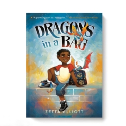 When Jaxon is sent to spend the day with a mean old lady his mother calls Ma, he finds out she's not his grandmother--but she is a witch! She needs his help delivering baby dragons to a magical world where they'll be safe. Great for Middle School students.