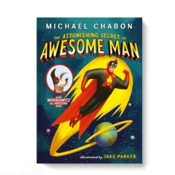 Awesome Man can shoot positronic rays out of his eyeballs, fly as straight as an arrow, and hug mutant Jell-O! Even villains like Professor Von Evil and the Flaming Eyeball are no match for this caped crusader. Great for Elementary students.