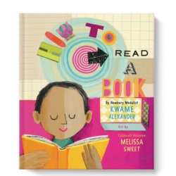 This book is a poetic journey about the experience of reading. Find a tree—a
black tupelo or dawn redwood will do—and plant yourself. With these words, an adventure for children begins. Great for Elementary students.