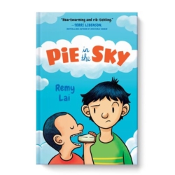 Jingwen moves to a new country not even being able to speak the language. To distract himself from the loneliness, Jingwen daydreams about making all the cakes on the menu of Pie in the Sky, the bakery his father had planned to open before he unexpectedly passed away. The only problem is his mother has laid down one major rule: the brothers are not to use the oven while she's at work. As Jingwen and Yanghao bake elaborate cakes, they'll have to cook up elaborate excuses to keep the cake making a secret from Mama. Great for Middle School students.