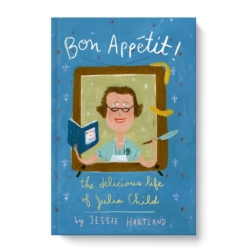 Follow Julia Child—chef, author, and television personality—from her childhood in Pasadena, California, to her life as a spy in WWII, to the cooking classes she took in Paris, to the publication of Mastering the Art of French Cooking, to the funny moments of being a chef on TV. Great for Middle School students.