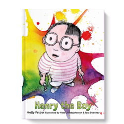 An ordinary boy with daily struggles, and the triumphs of his extraordinary imagination. Henry uses forearm crutches decorated with animal stickers. He sometimes feels out of place at school, especially when he gets made fun of, but through his own rich imagination and his friendship with Joel, Henry learns to define himself on his own terms. Recommended for Elementary students.
