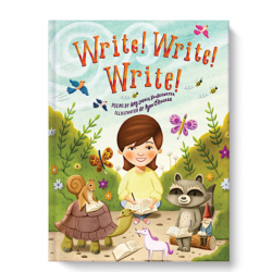 This book explores every stage of writing, from learning the alphabet to the thrilling moment of writing a thought for the first time, from writer's block to finding inspiration, and from revision to stapling your finished work into a book. Recommended for Elementary students.