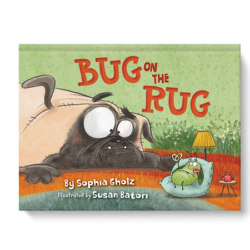 Pug is snug on his rug. But what happens when along comes BUG?! With a claim to the rug?! The two engage in a hysterical, rhyming battle of wits and strength until Slug asks the necessary questions and helps them find common ground. Recommended for Elementary students.