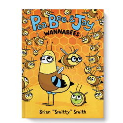 Who knew being queen could sting so much? All Bee really wants to do is play with hertwo best friends, Pea and Jay. But when she’s replaced by Lenny—an ambitious bee hungry for power—as queen of her hive, the friends set out to prove Lenny isn’t exactly who he seems to be. Recommended for Middle School students.