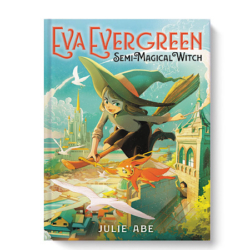 Eva Evergreen is determined to earn the rank of Novice Witch before her thirteenth birthday. If she doesn't, she'll lose her magic forever. For most young witches and wizards, it's a simple enough test: One: Help your town, do good all around. Two: Live there for one moon, don't leave too soon. Three: Fly home by broomstick, the easiest of tricks.
