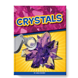 Text and color illustrations explore how crystal form, their many uses, and the names of different kinds of geodes. Recommended for Elementary students.