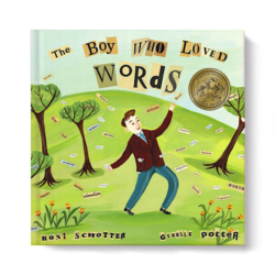 Selig collects words, ones that stir his heart (Mama!) and ones that make him laugh (giggle). But what to do with so many luscious words? After helping a poet find the perfect words for his poem (lozenge, lemon, and licorice), he figures it out: His purpose is to spread the word to others. And so he begins to sprinkle, disburse, and broadcast them to people in need. Recommended for Middle School students.