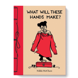 This lyrical picture book from beloved creator Nikki McClure follows a family through one day and muses in the possibilities that one day holds—from enjoying treats at the bakery, to admiring handmade goods from local artisan shops, to observing the new construction in town. Recommended for Elementary students.