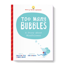 Through vibrant illustrations and light interactivity, Too Many Bubbles encourages kids to take a mindful deep breath when they have too many thoughts overshadowing their day. It can help with anxiety relief for kids and is a great choice for social emotional learning. Recommended for Elementary students.