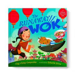 On Chinese New Year's Eve, a poor man who works for the richest businessman in Beijing sends his son to market to trade their last few eggs for a bag of rice, but instead he brings home an empty- but magic -wok that changes their fortunes forever. Recommended for Elementary students.