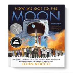 This exquisitely researched and illustrated book tells the stories of the 400,000 unsung heroes -the engineers, mathematicians, seamstresses, welders, and factory workers- and their innovations and life-changing technological leaps forward that allowed NASA to achieve this unparalleled accomplishment. Recommended for High School students.