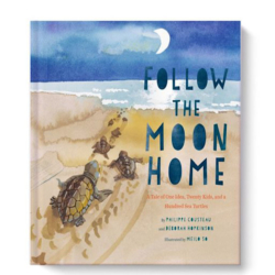 A triumphant story of environmental activism, community, and friendship. Follow Viv, who has a new home and a new school by the sea and follow her as she finds her way in a new place and helps bring together a whole community to save the sea turtles of the South Carolina coast. Recommended for Elementary students.