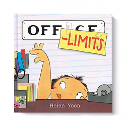 Dad’s office is off-limits—which only makes it more intriguing to his curious young daughter. As soon as she sees an opening, she sneaks in to have a look around. What she discovers is a magical wonderland of sticky tape, paper clips that make glorious strands. Recommended for Elementary students.