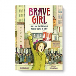 Clara Lemlich who, as a young immigrant in New York City, fought for workers' rights in the garment industry. The story celebrates the courage of a young girl who stood up for herself and others. Recommended for Middle School students.