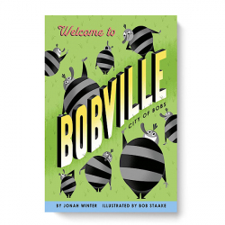 Welcome to Bobville, home to people only named Bob! There, they all eat the same food, wear the same clothes, watch the same movies, and have the same hobbies. The agree to not like anyone who isn't named Bob. And the one of the Bobs decides he wants to be a Bruce. Recommended for Elementary students.