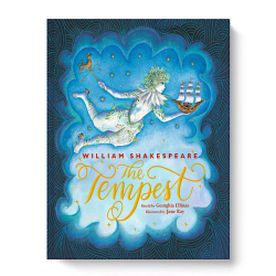 This retelling of the play The Tempest, originally written by William Shakespeare in 1610, tells young readers the story of an exiled king, who uses his magical powers to plot revenge against his enemies, which in the end leads the characters to consider that forgiveness is better than revenge. Recommended for Elementary students.