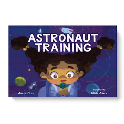 Astrid is training to be an astronaut! She's building a spaceship, making astronaut food, and practicing floating...in her bathtub. But Astrid's too little to use tools or cook by herself, and Daddy says she's big enough to know she shouldn't flood the bathroom. Recommended for Elementary students.