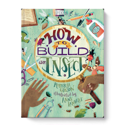 Take a whimsical journey to a workshop and discover the step-by-step process of building an insect. Through playful illustrations and conversational text, readers are introduced to the fascinating world of insect body parts. Recommended for Middle School students.