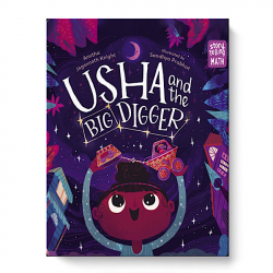 When sisters Usha and Aarti look up at the stars, they see different constellations, and their cousin even sees a totally different shape. Could they all be right? A playful introduction to geometry and spatial relationships. Recommended for Elementary students.