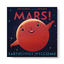 This engaging book takes young readers on a journey to Mars, blending science with humor to explain the mysteries of the Red Planet. It's a fun and educational exploration of Mars's geology, climate, and potential for human exploration. Recommended for Elementary students.