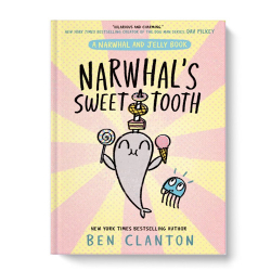 Narwhal is a happy-go-lucky narwhal. Jelly is a no-nonsense jellyfish. The two might not have a lot in common, but they do love waffles, parties and adventures. In the hilarious ninth book of this blockbuster graphic novel series, Narwhal's sweet tooth leads to some very funny feelings! Recommended for Elementary students.